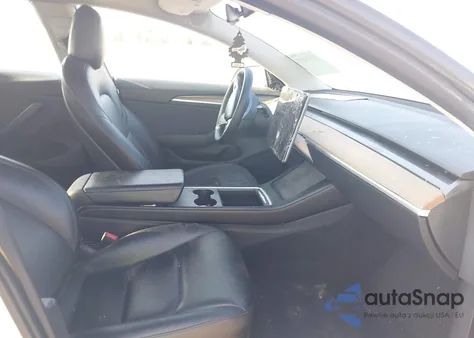 2021 Tesla Model 3 Standard Range Plus Rear-Wheel Drive from USA, damaged, VIN 5YJ3E1EA5MF017616